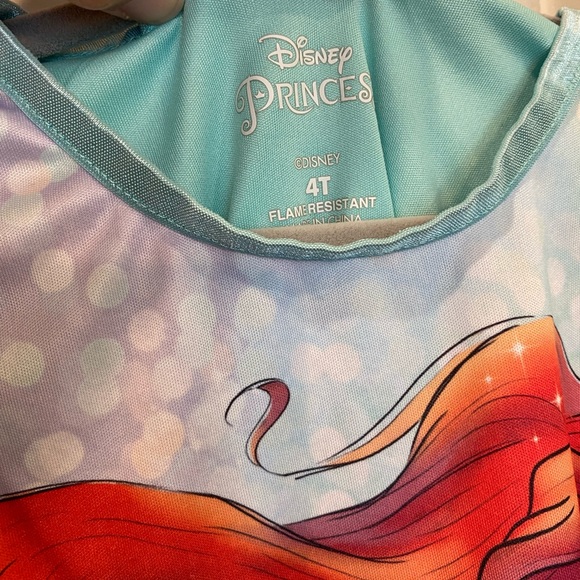 Disney The Little Mermaid Ariel Nightgown 4T - Picture 3 of 3